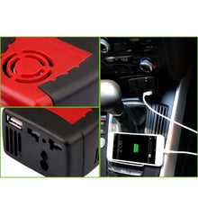 150W Car Cigarette Lighter Power Inverter DC 12V to AC 220V