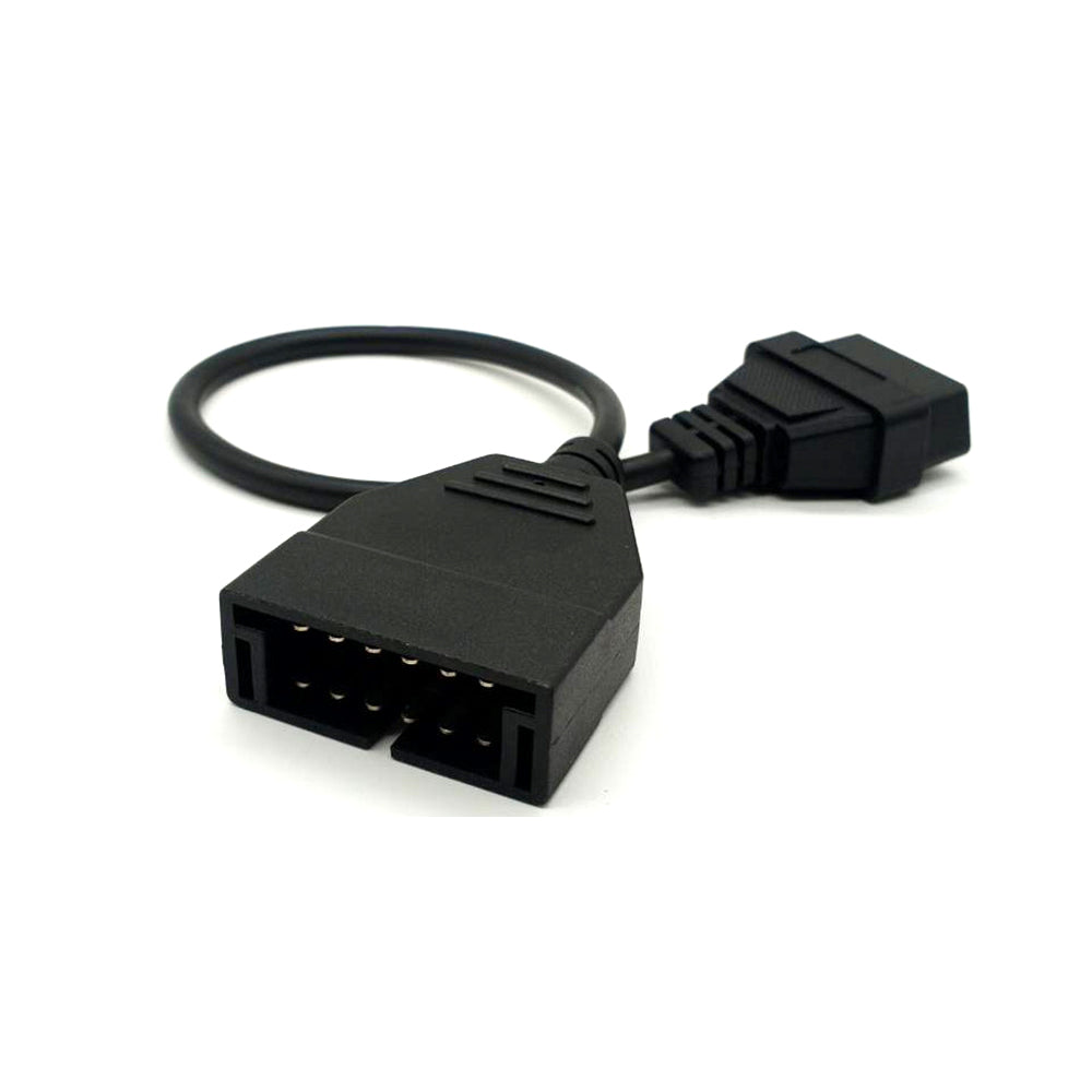 Hot sale Newest OBDII OBD2 Connector Adapter for GM 12 Pin to 16Pin Auto Diagnostic Cable For GM Vehicles