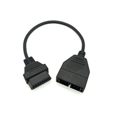 Hot sale Newest OBDII OBD2 Connector Adapter for GM 12 Pin to 16Pin Auto Diagnostic Cable For GM Vehicles