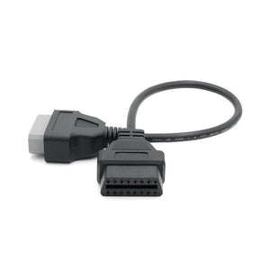 OBD2 Cable For Nissan 14 Pin to OBD OBDII 16 Pin Female Diagnostic Cable