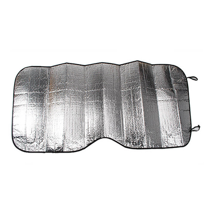 Car Front Window Visor Cover Foldable Sun shade Silver Foil