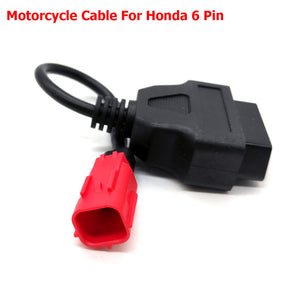 Motorcycle Cable For Honda 4 Pin/6 Pin to16 pin Plug Diagnostic Cable