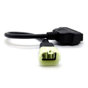 Motorcycle Cable For Kawasaki 6 Pin to16 pin Plug Diagnostic Cable