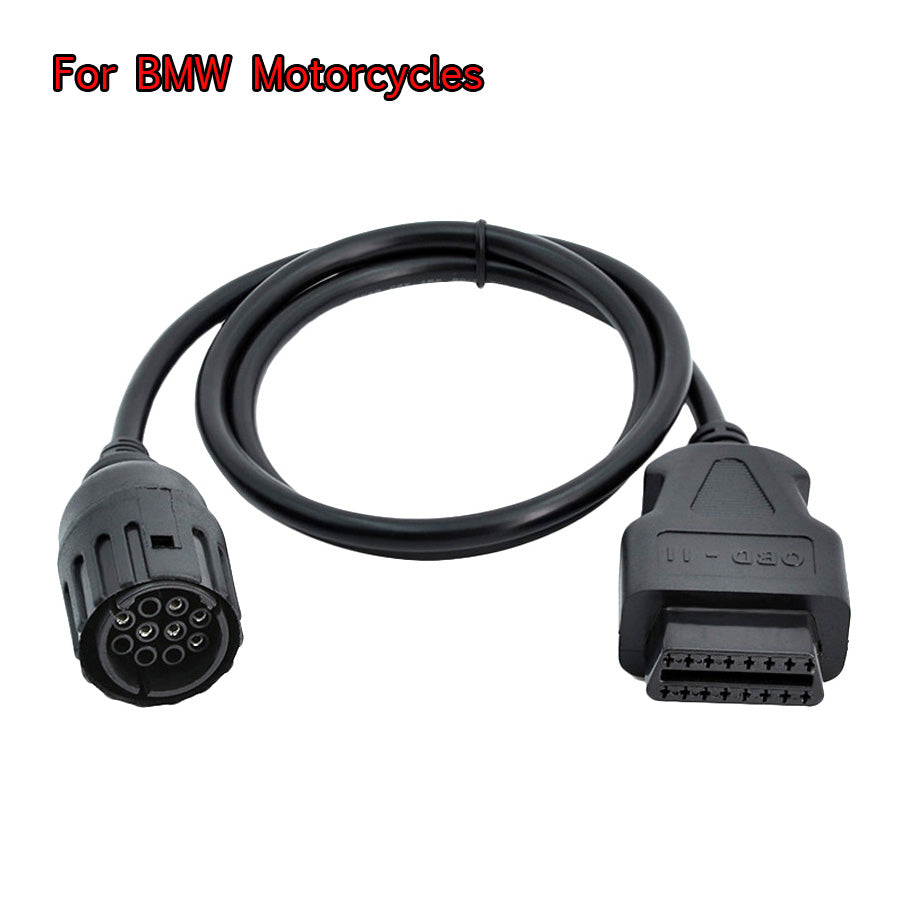 ICOM D Cable for BMW Motorcycles Motorbike 10 Pin to 16 pin OBD2 Diagnostic Cable