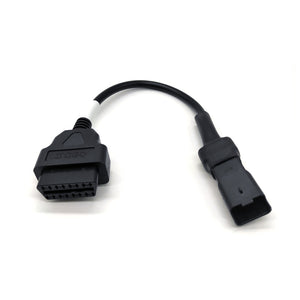 Motorcycle Cable For Ducati 4 Pin to16 pin Plug OBD2 Diagnostic Cable