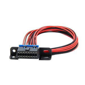 High Quality J1962F OBD2 16 Pin Female Connector with full cables